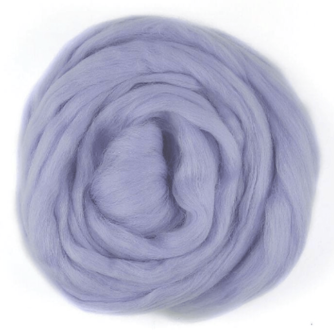 Lontwol Lila | Biologisch geverfd | 1 kilo