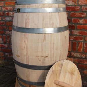 Regenton 150 liter met los deksel en onderzetter