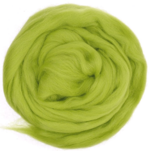 Lontwol Spring Green | Biologisch geverfd | 1 kilo