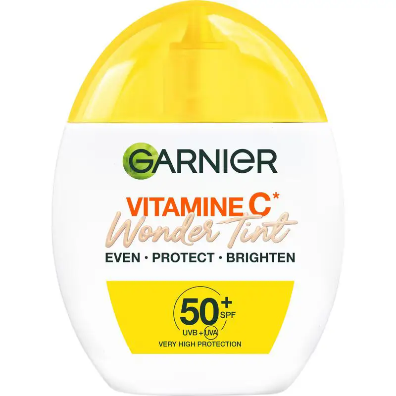 Garnier Vitamine C Wonder Light Tint Fluide Getint Alles-in-1 SPF 50+ - Afbeelding 2
