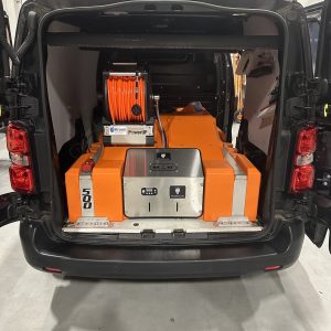 Masterpole Telewash systeem – 500 liter – 1 persoons – Elektrische haspel
