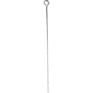 Accessoires | Kettelstiften / eye-pins | Verzilverd | 30 stuks