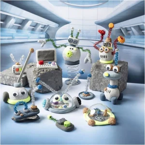 Kids S8 Losse Box | Meivakantie | Robots boetseren