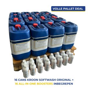 Halve Pallet Deal: 16x Kroon Softwash Original + 16x All-in-one 500ml
