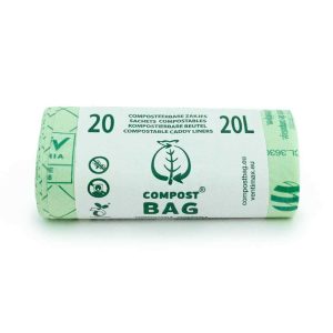 CompostBag® [40 zakken] – 20L composteerbare GFT zakken