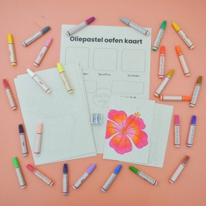Oliekrijten Kit met 36 kleuren