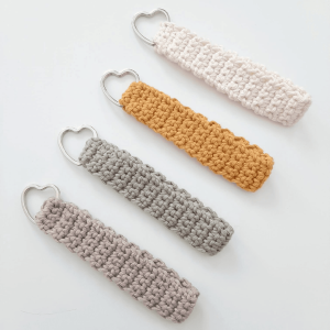 Pols sleutelhanger | DIY pakket haken | Diverse kleuren