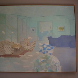 Schilderij ‘Huiskamer’ door kunstenares Mareike Geys