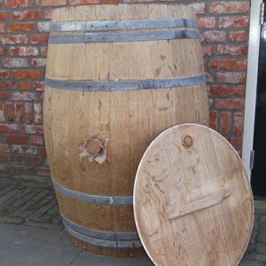 Regenton 200 Liter losse deksel met handvat