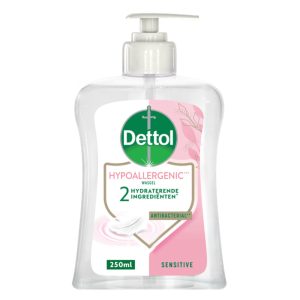 Dettol Handzeep Wit – Sensitive 250 ml – Hypoallergeen