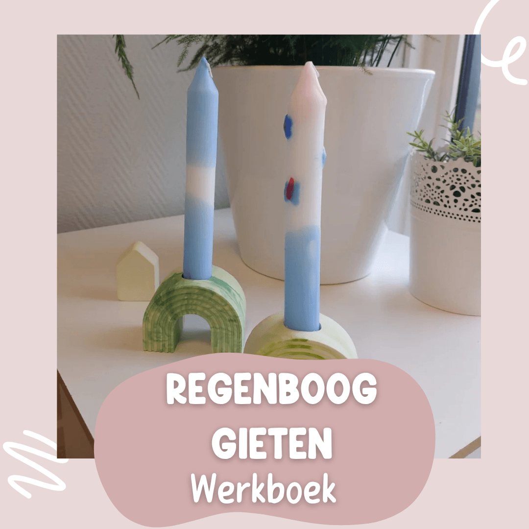 #E10 Digitaal Werkboek | Regenboog gieten met kleurstof