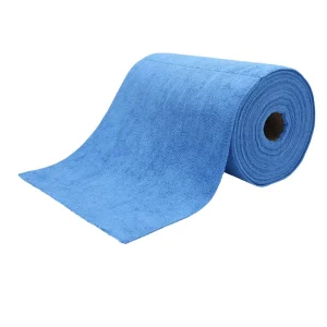 Microvezel doeken op rol 75 X Tricot First blauw 30×30 cm