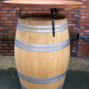 Sta-tafel van een wijnvat